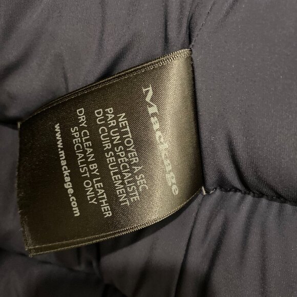 Mackage lightweight down coat size xs - Picture 16 of 16